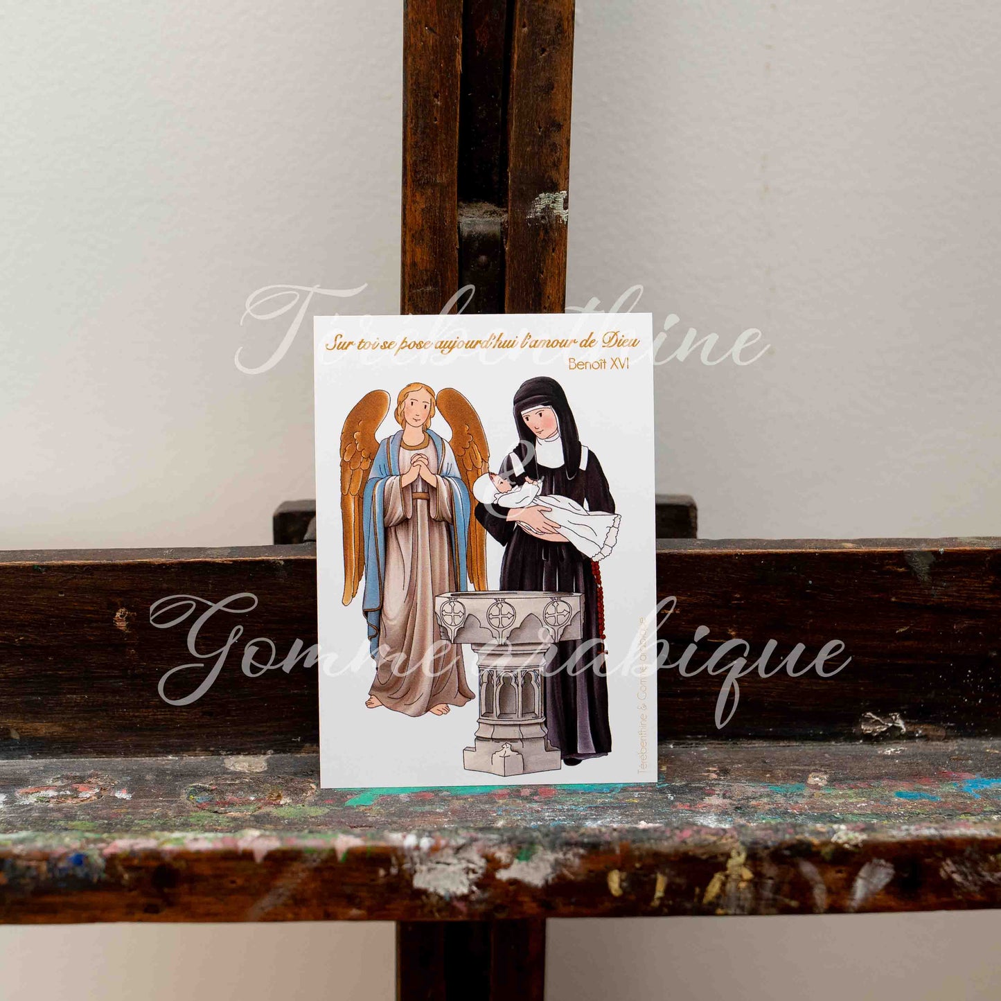 Baptême avec Sainte Louise de Marillac