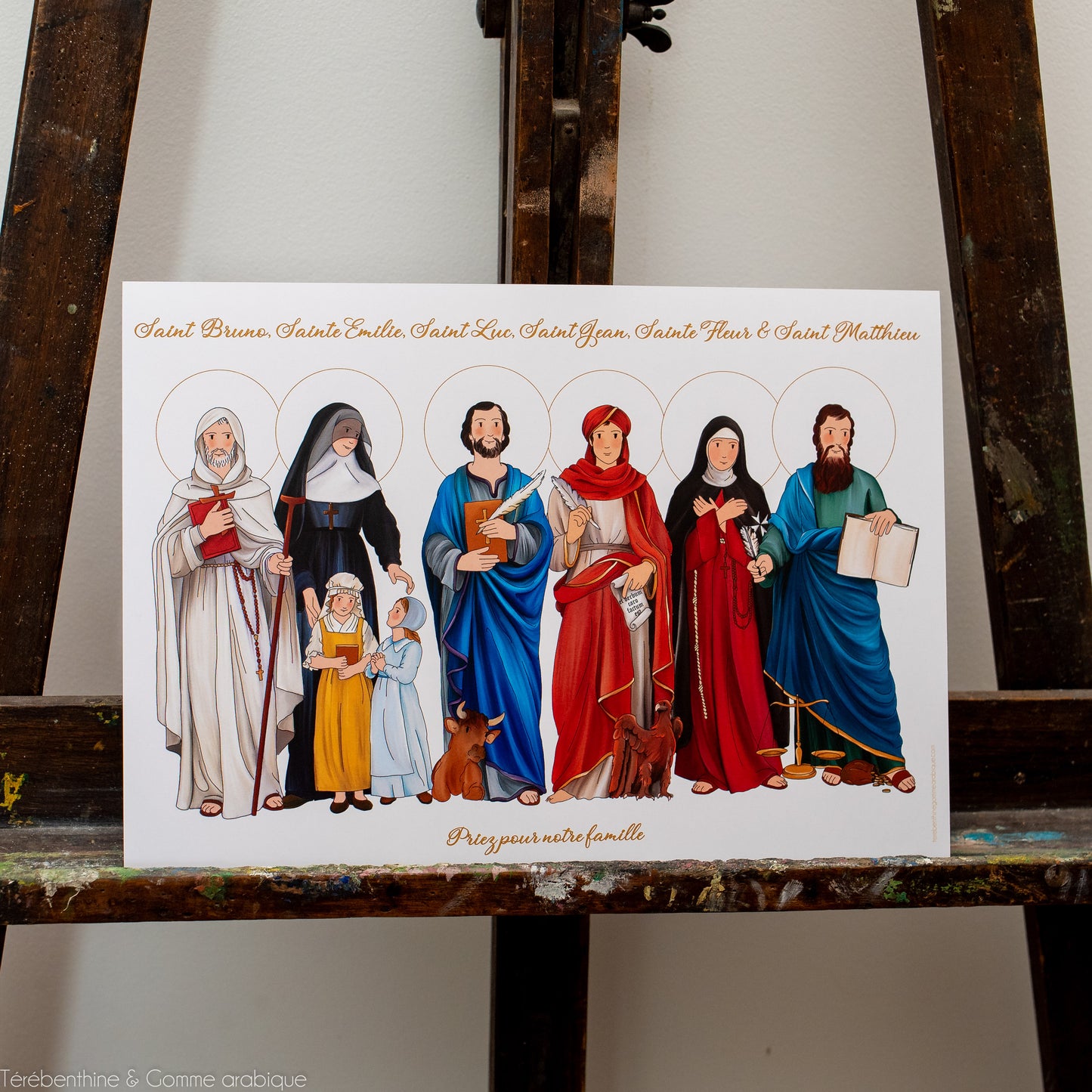 "Famille de Saints" à personnaliser