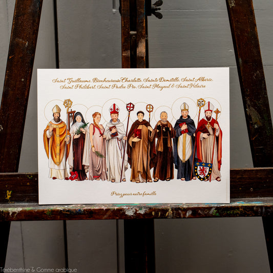 "Famille de Saints" à personnaliser