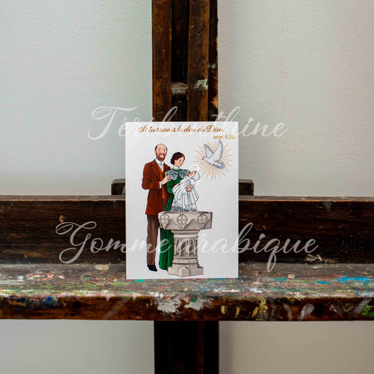 Baptême avec Saint Louis & Sainte Zélie