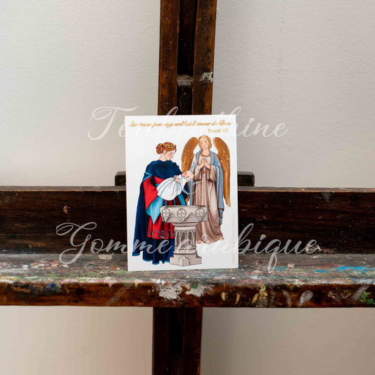 Baptême avec Sainte Clotilde