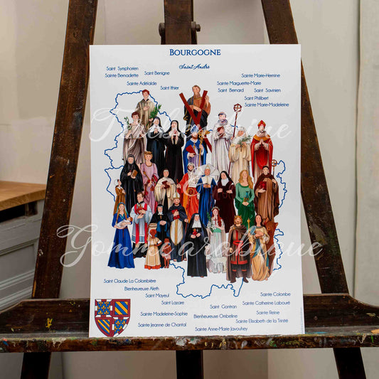 Saints de la Bourgogne