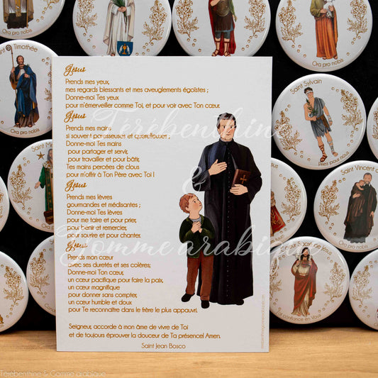 Prière de Saint Jean Bosco