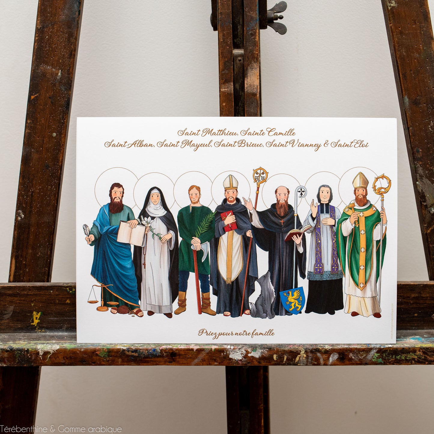 "Famille de Saints" à personnaliser